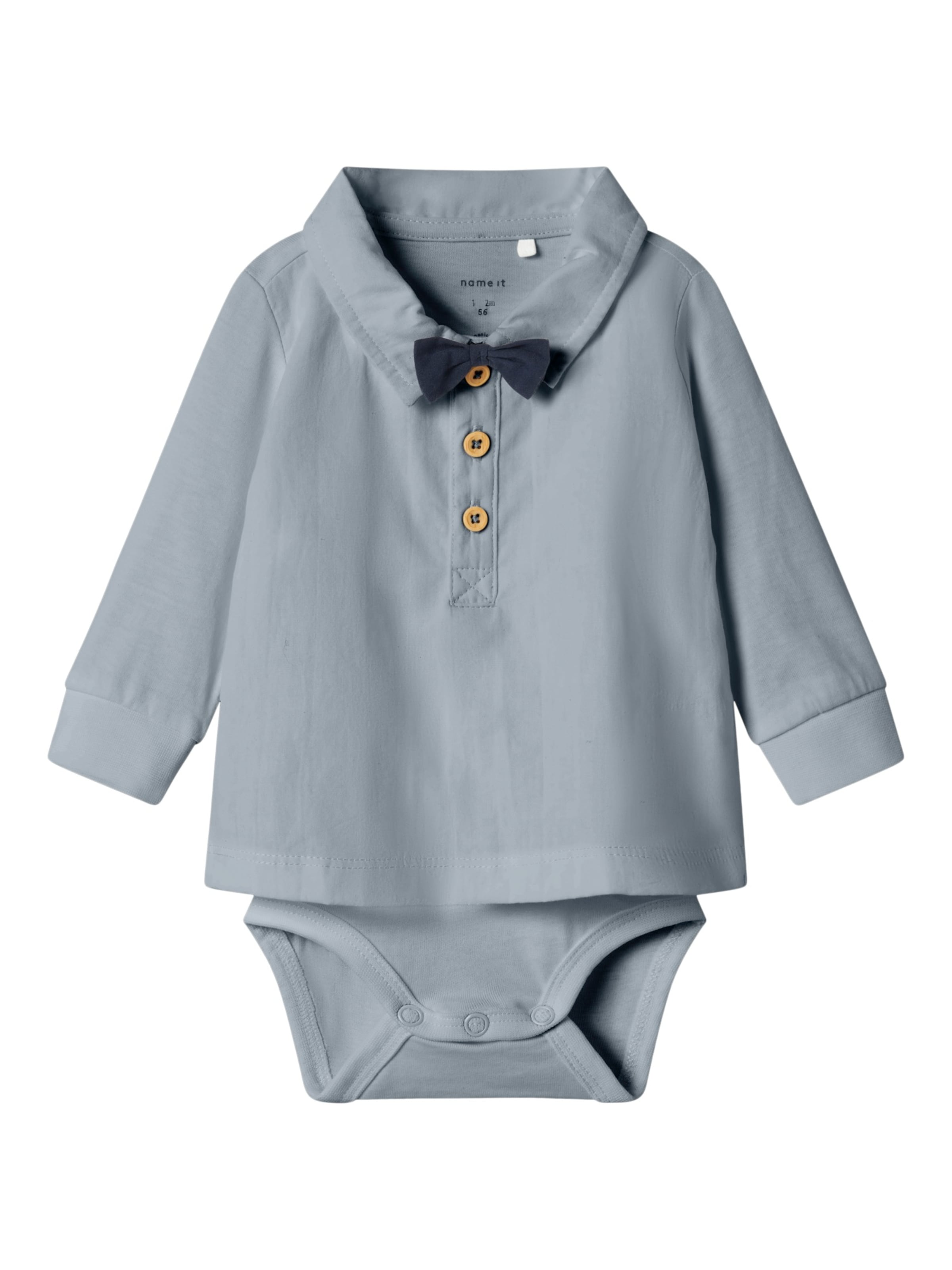 NAME IT Romper/Bodysuit 'NBMNOLLER' in Blue: front