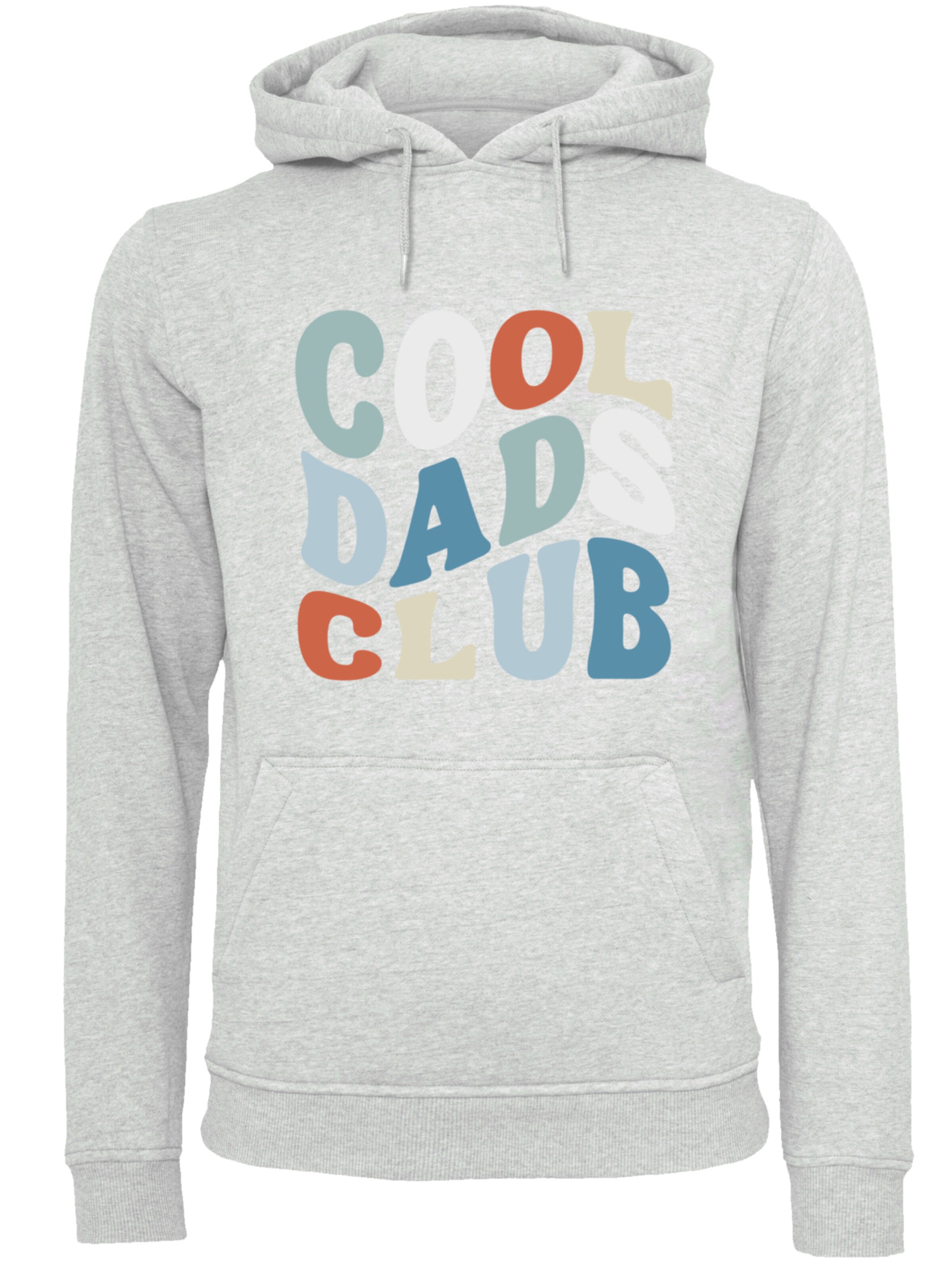 Sweat-shirt 'Cool Dads Club' F4NT4STIC en gris : devant