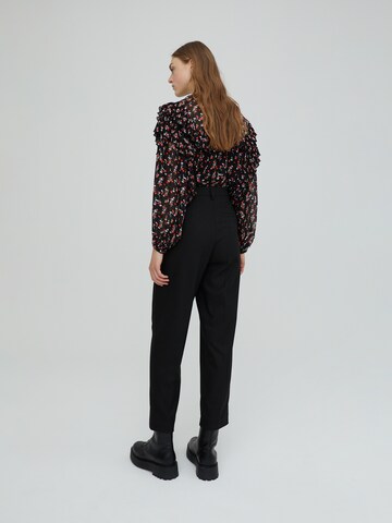 EDITED Tapered Pantalon 'Ariana' in Zwart