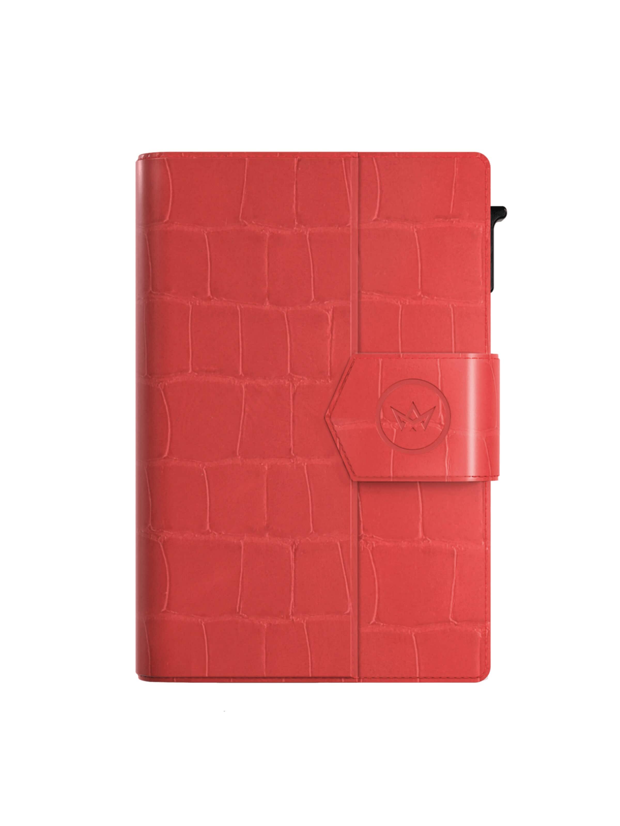 Prowallet Wallet 'Pasjeshouder Plus Croco' in Red