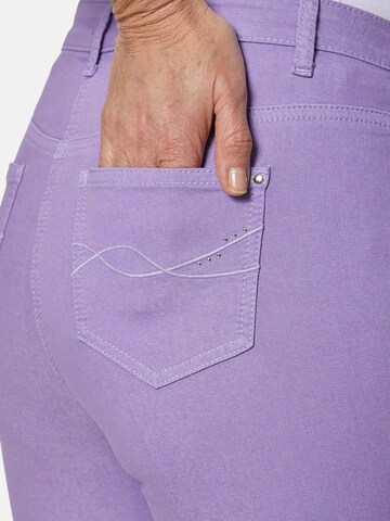 Coupe slim Jean Goldner en violet