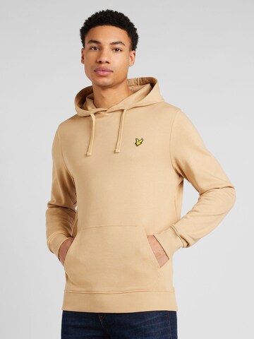 Lyle & Scott Sweatshirt i brun: framsida
