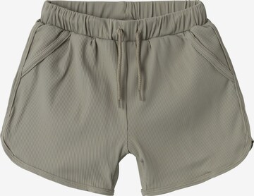 NAME IT Board Shorts in Green: front