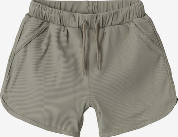 Shorts de bain NAME IT en vert : devant