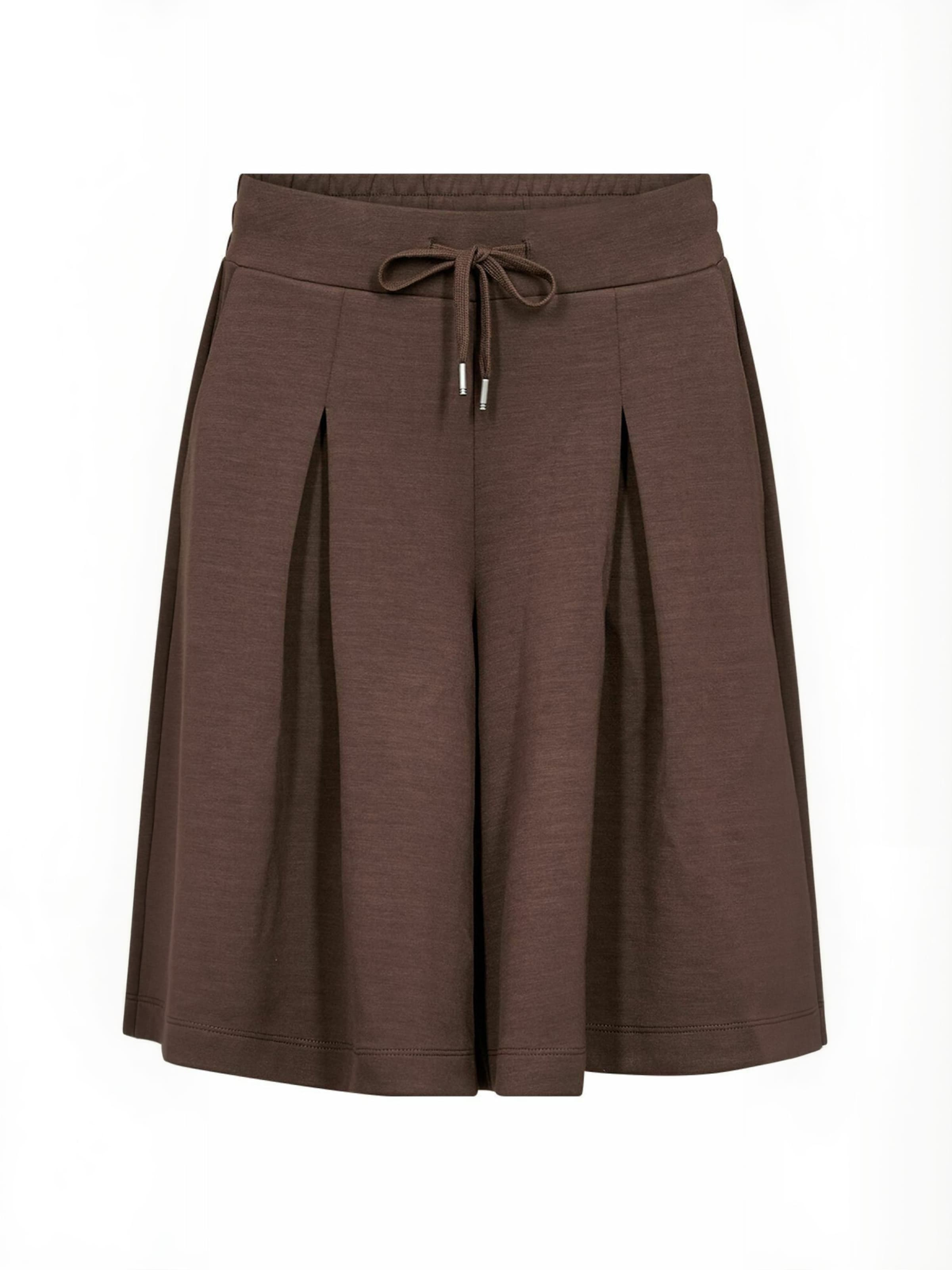 Jupe 'Sabina' Wasabi Concept en marron : devant