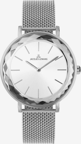 Jacques Lemans Uhr in Silber: predná strana