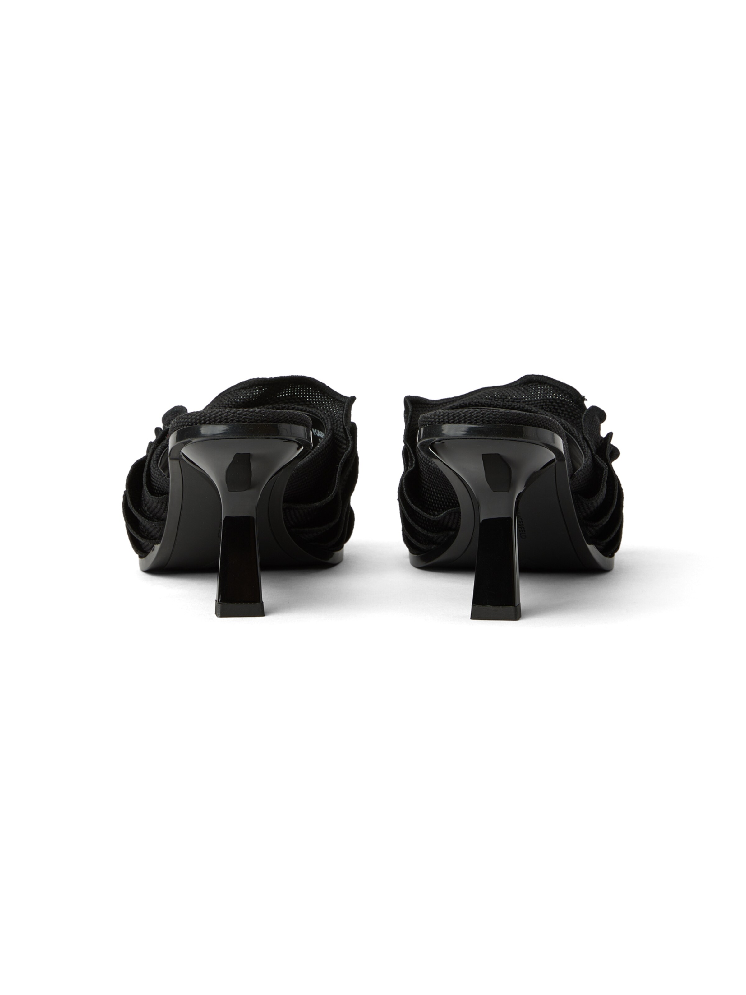 melns Karl Lagerfeld Augstpapēžu kurpes ' KARMEL RUCHE '