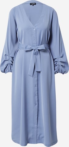 Abito camicia 'BILLIE & SUZIE' di In The Style in blu: frontale