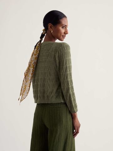 Cardigan 'Sweet Day' Seasalt Cornwall en vert