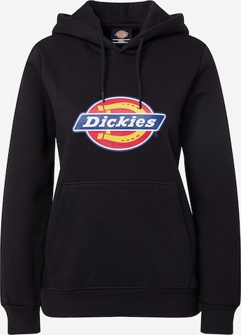 Sweat-shirt DICKIES en noir : devant