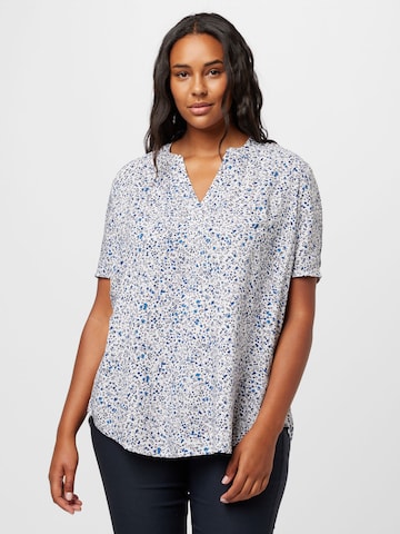 Esprit Curves Blouse in White: front