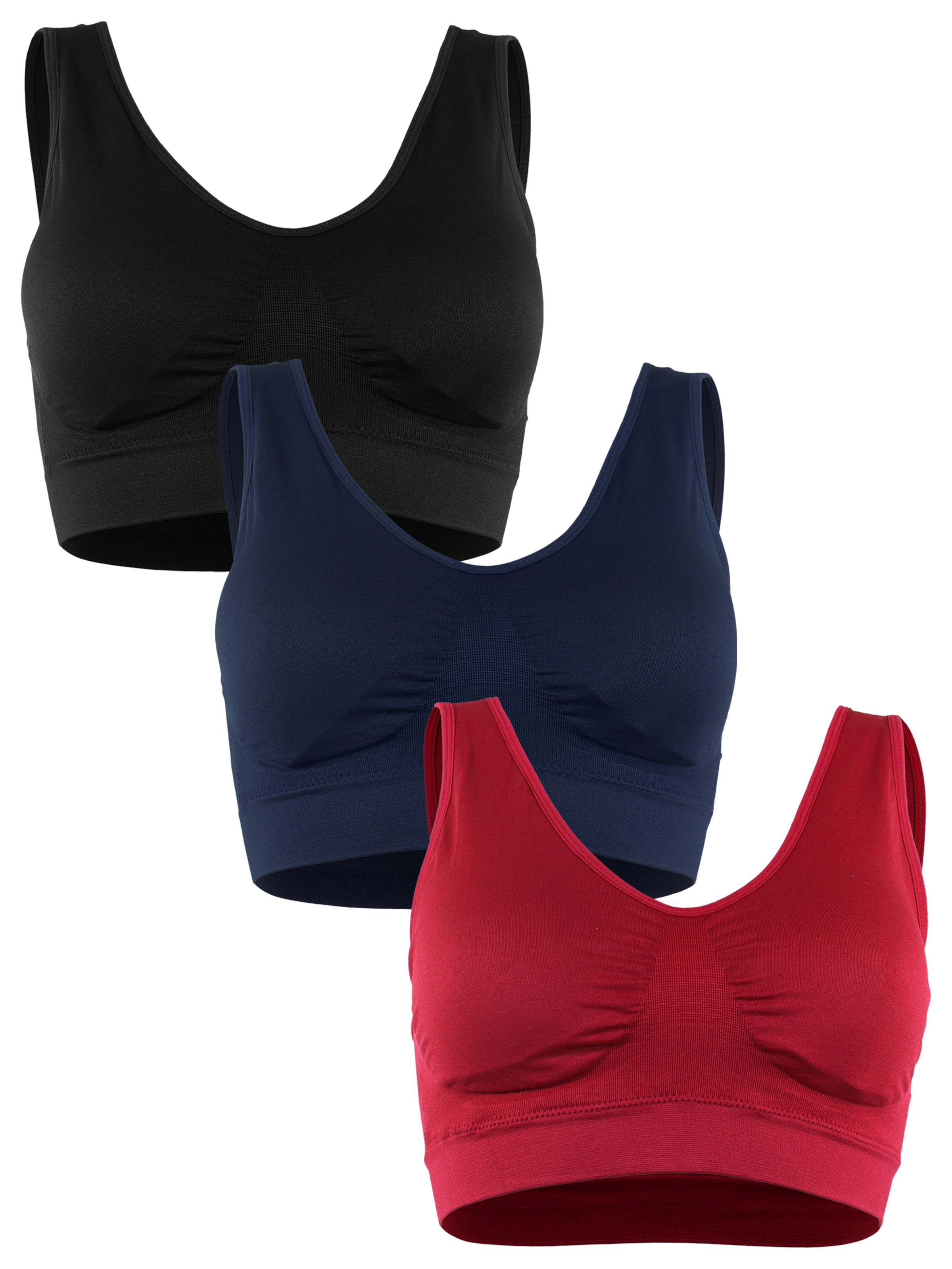 Fabio Farini Sport-BH‌‌‌‌‌‌‌‌‌‌ in Blau: Vorderseite