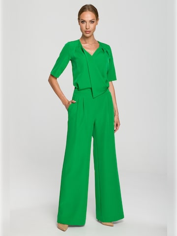 made of emotion - Jumpsuit 'M703 ' en verde: frente