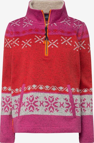 Pull-over LAURASØN en rose : devant