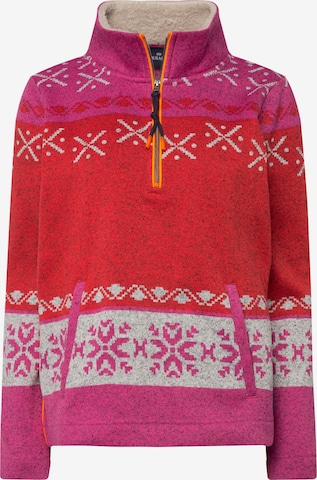 Pull-over LAURASØN en rose : devant