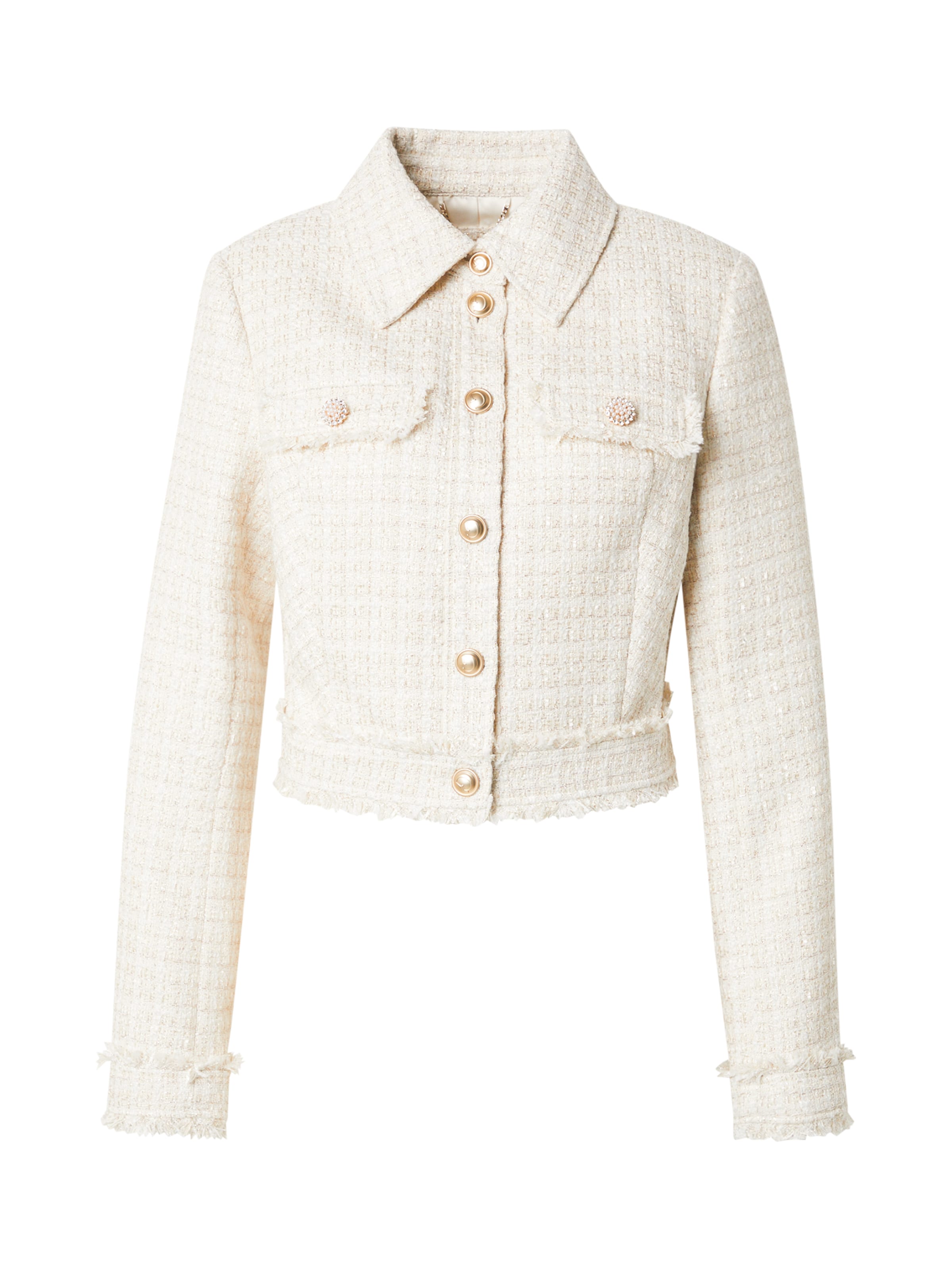 GUESS Jacke 'Daphnee' in Beige: Vorderseite