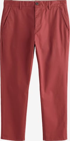 Coupe slim Pantalon chino Next en rouge : devant