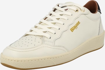 Blauer.USA Sneakers low 'OLYMPIA' i hvit: forside