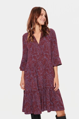 SAINT TROPEZ Dress 'Eda' in Purple: front