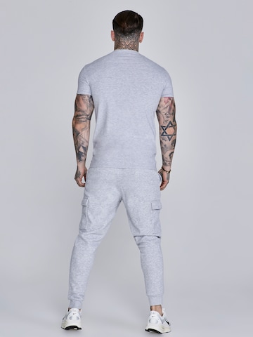 SikSilk Tapered Cargobroek in Grijs