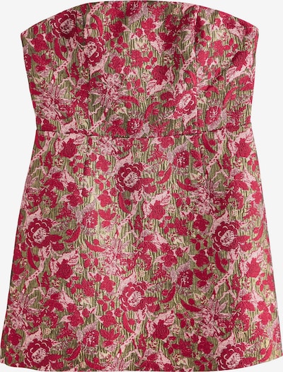 Next Šaty - zelená / ružová / grenadínová, Produkt