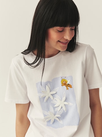 TATUUM T-shirt i vit