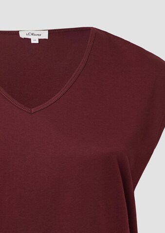 T-shirt s.Oliver en rouge
