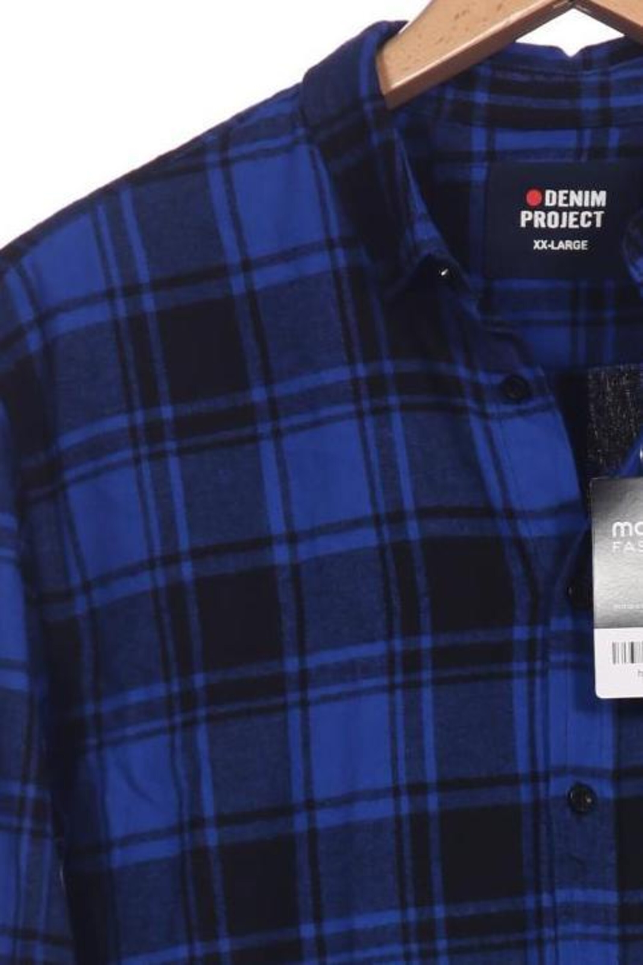Denim Project Button Up Shirt in XXL in Blue