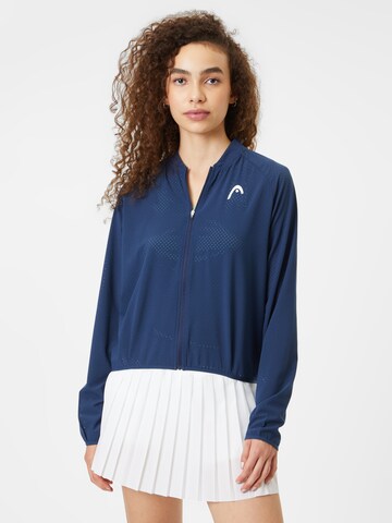 Veste de sport 'LIZZY' HEAD en bleu : devant