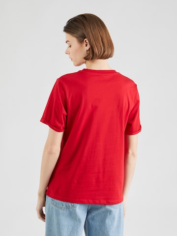 PIECES T-Shirt 'RIA' in Rot