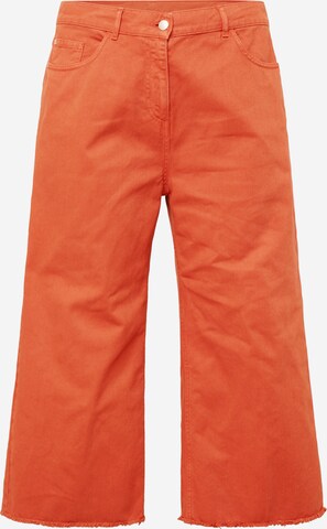 Persona by Marina Rinaldi Wide Leg Jeans 'RAGGIO' in Orange: predná strana