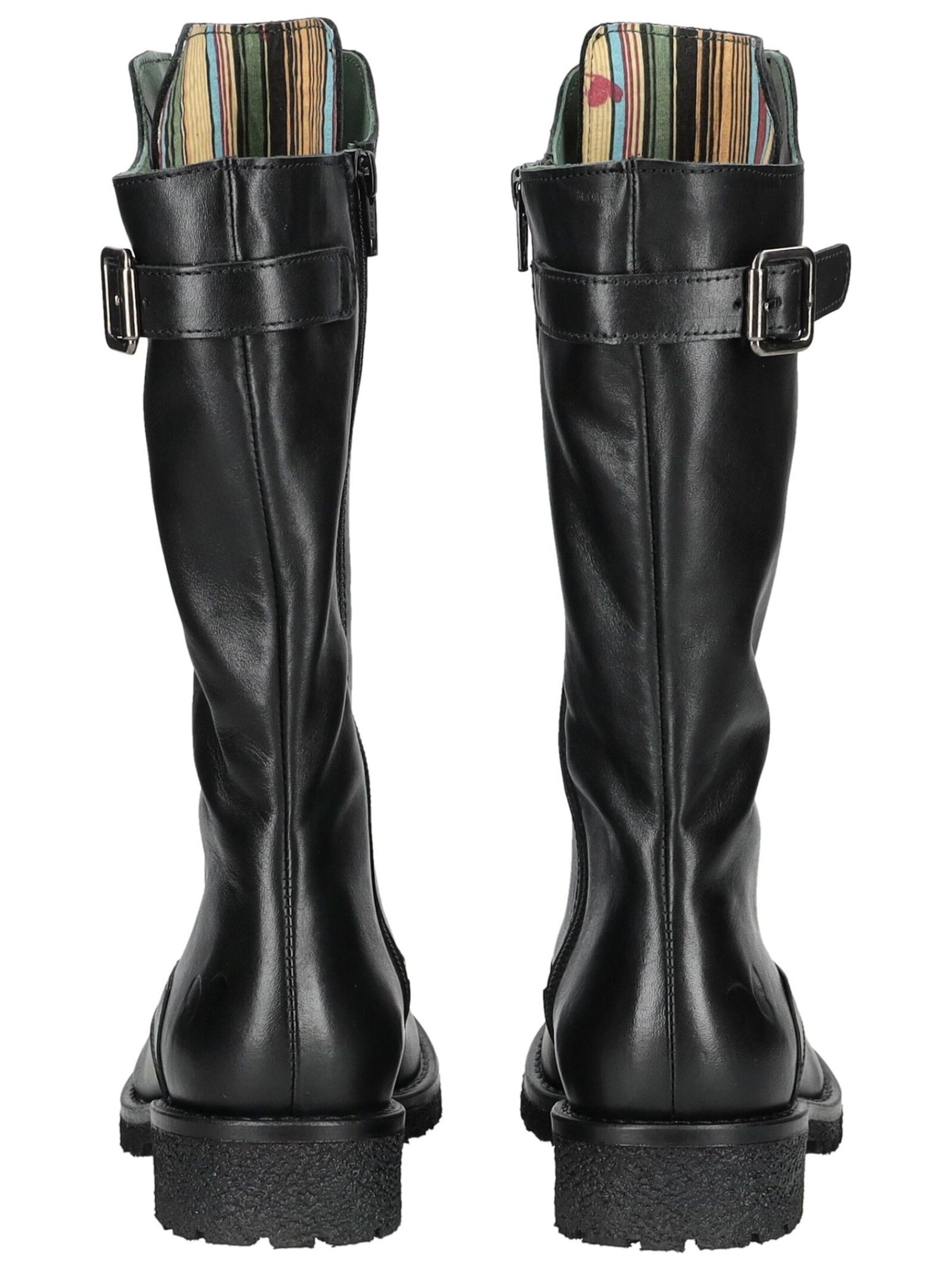 FELMINI Schnürstiefel 'CASTER E331' in Schwarz