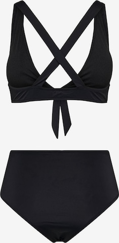 ONLY Triangel Bikini in Zwart