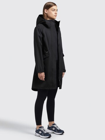 Manteau mi-saison 'MILEYA' khujo en noir