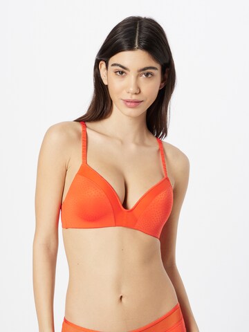 ESPRIT T-shirt Bra in Orange: front