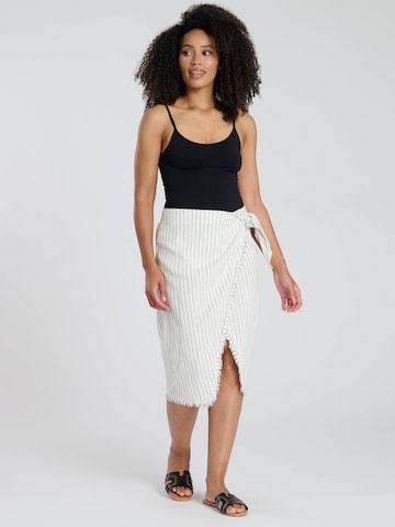 Jupe South Beach en beige