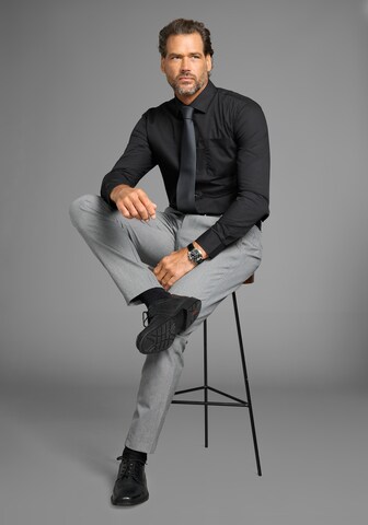 Man's World Krawatte in Grau