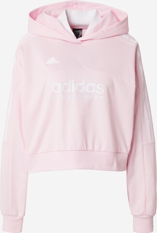 ADIDAS SPORTSWEAR Sportovní mikina 'TIRO' – pink: přední strana