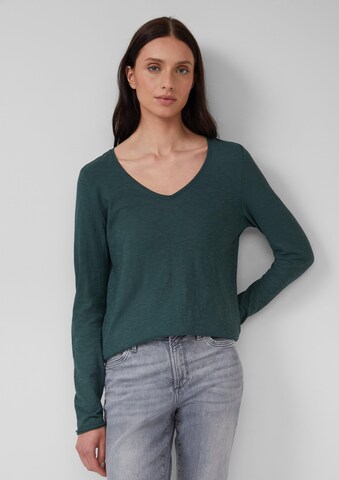 T-shirt s.Oliver en vert : devant
