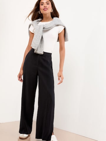 Lipsy - Pierna ancha Pantalón en negro