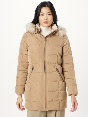 VERO MODA Wintermantel in Beige: voorkant