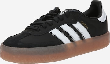 ADIDAS ORIGINALS Низкие кроссовки 'Samba' в Черный: спереди