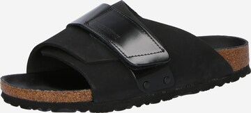 BIRKENSTOCK Pantofle 'Kyoto' – černá: přední strana
