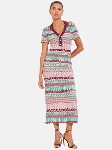 Robes en maille Lipsy en vert : devant