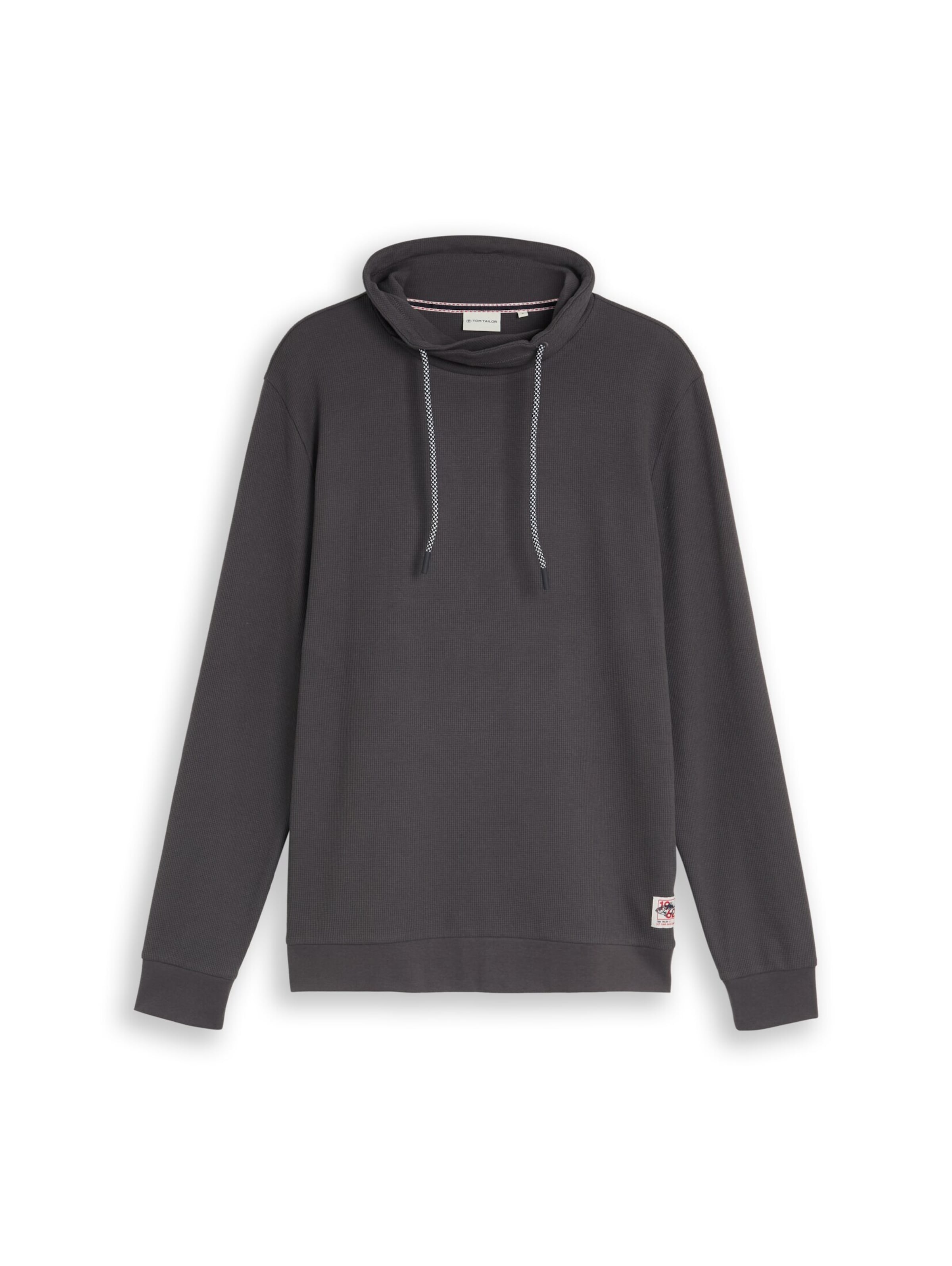 TOM TAILOR Shirt in Grijs: voorkant