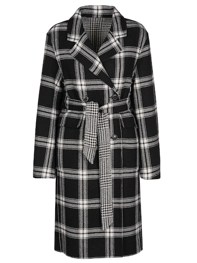 TOMMY HILFIGER Übergangsmantel 'Tommy Hilfiger Wendemantel Schwarz-Weiss'‌‌‌‌‌‌‌ in L in schwarz, Produktansicht