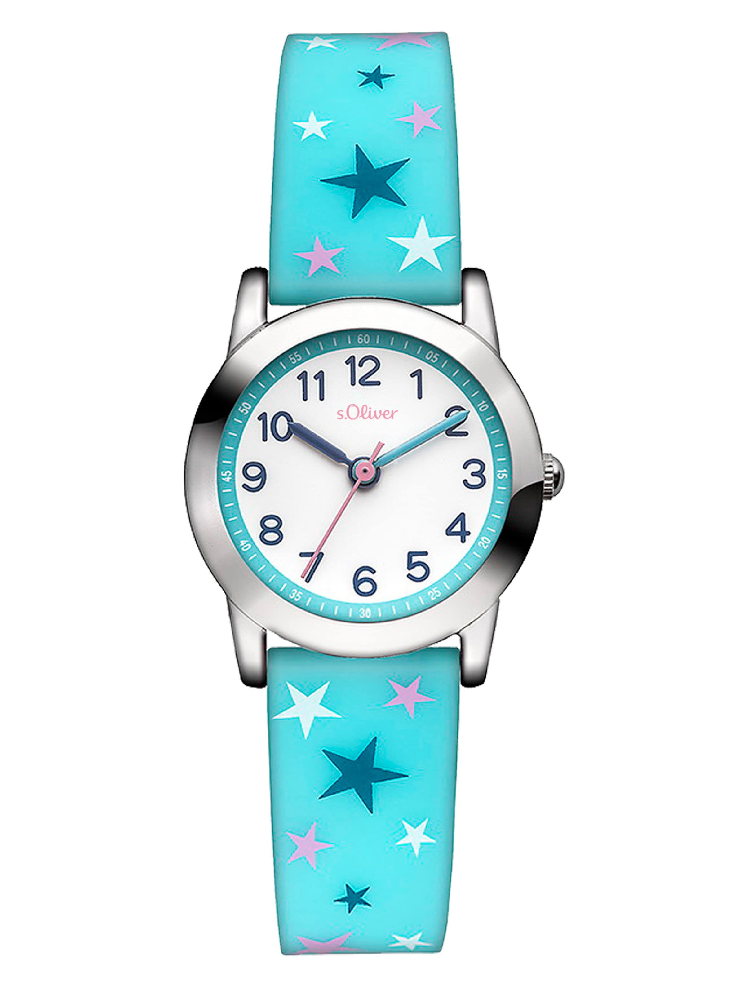 s.Oliver Watch in Blue: front