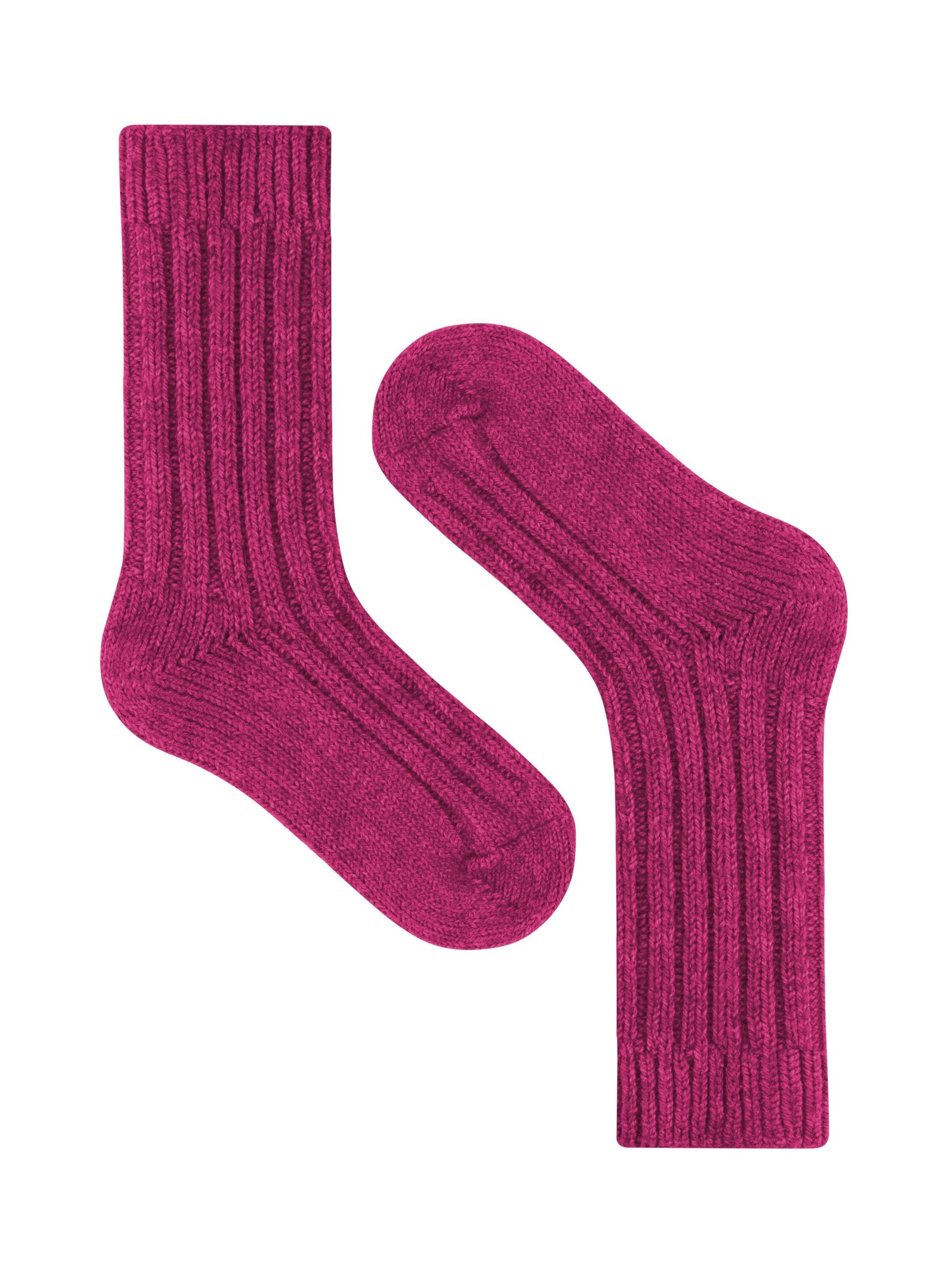 Chaussettes normani en rose