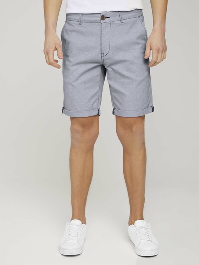 TOM TAILOR DENIM Chino kalhoty - námořnická modř / bílá, Model/ka