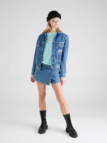 Calvin Klein Jeans Přechodná bunda – modrá